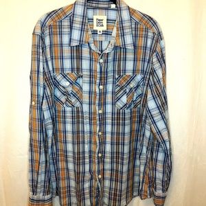 Paper Denim & Cloth Plaid Shirt